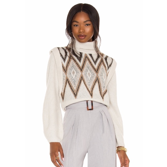 - NEW House of Harlow 1960 X REVOLVE Allegra Turtleneck BX8 - Picture 1 of 9